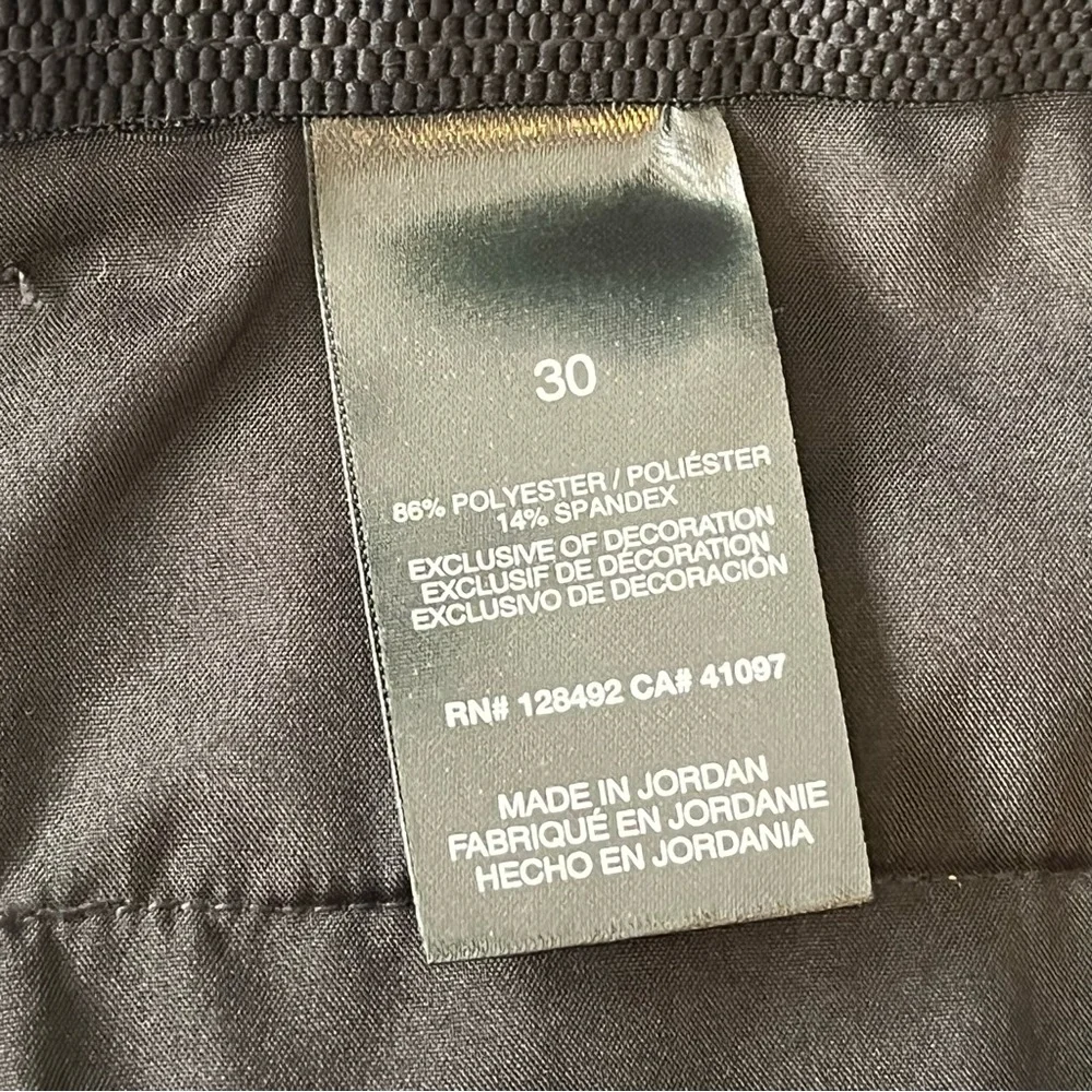 Greg Norman Collection Black Flat Front Performance Shorts - Picture 4 of 9